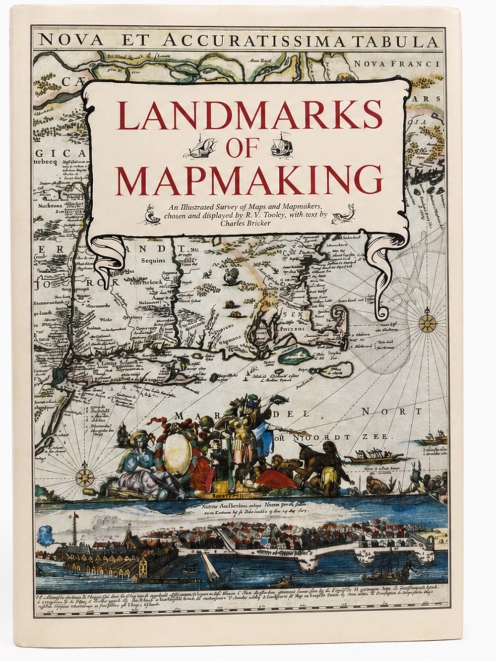 Landmarks of Mapmaking R.V.Tooley Hardcover Book -1989 Illustrated History Map